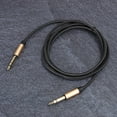 thumbnail image 3 of Línea De Audio Portátil Negro De 6,5 Mm Macho A Macho, Cable De Audio Macho A Macho Trenzado Plug And Play, Para Mezclador Para Micrófono, 3 of 7