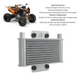 thumbnail image 3 of Transmission Oil Cooler, Aluminium  High Performance Efficient Engine Coolant Radiator  for ATVs for 50cc-250cc, 3 of 7