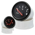thumbnail image 2 of Boat Marine Fuel Level Gauge 52mm Pointer Fuel Level Gauge LED Light Display Fuel Gauge For Universal Boat Car Truck RV Camper ,Rugged Construction, 2 of 7