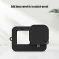 thumbnail image 3 of Waterproof Case for Action Camera Waterproof Kit with 2pcs Silicone Protectors + 3pcs Tempered Glasses + 3pcs Filters + 12pcs Anti-fog Plates + Cleaning Kit + Storage Case Compatible with GoPro Hero, 3 of 8