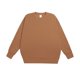 thumbnail image 1 of Sudadera de forro polar con cuello redondo para hombre de 12,3 oz, gruesa, holgada, suave, básica, sudadera (marrón), 1 of 6