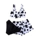 thumbnail image 5 of Traje de Baño para Niña Traje de Baño de Aguas Termales Traje de Baño Ropa de Playa Suave Traje de Baño Dividido para Niñas para Deportes Acuáticos Bi 130 CUTICAT traje de baño niños, 5 of 8
