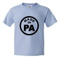 thumbnail image 1 of PleaseMeTees™ Youth From Born Made In Pennsylvania PA Logo Label HQ Tee, 1 of 1