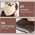 thumbnail image 6 of KALLORY Monkey Hand Puppets for Adults 1Set Story Telling Puppet Plush PP Cotton Material Interactive Hand Puppet Toy, 6 of 8