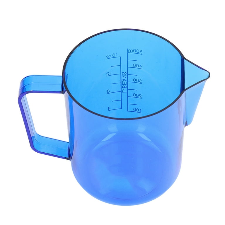 Frothing Pitcher,600ml Acrylic Coffee Pitcher Microwavable Measuring Cup  Coffee Pitcher Cup Power Packed Performance 