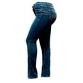 thumbnail image 2 of Y&F Womens Plus Size Curvy Stretch Relaxed Fit Straight Denim Jeans Pants, 2 of 3