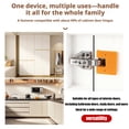 thumbnail image 2 of Magnetic Hinge Installation Spacer, Gap Alignment Tool for Easy Hinge Installation, Achieve Consistent 2mm Door Gap, Quick Alignment Tool Mounting Assist for Door Cabinet Hinges, 2 of 8