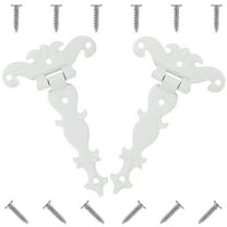 2 Pcs Weld Hinges Hr Cabinet T-Shaped Door Outdoor Shed Hardware