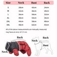 thumbnail image 3 of Dog Padded Full Body Coat, Winter Warm Cotton Jacket, Four Legs Covered Windproof Puppy Clothing, Turtleneck Dogs Snowsuit for for Small to Large Dogs,Teddies, 3 of 9