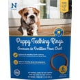 thumbnail image 3 of (3 pack) N-Bone Puppy Teething Ring, Dried Chews for Dogs, Chicken Flavor, 6-count, 7.2 oz, 3 of 10