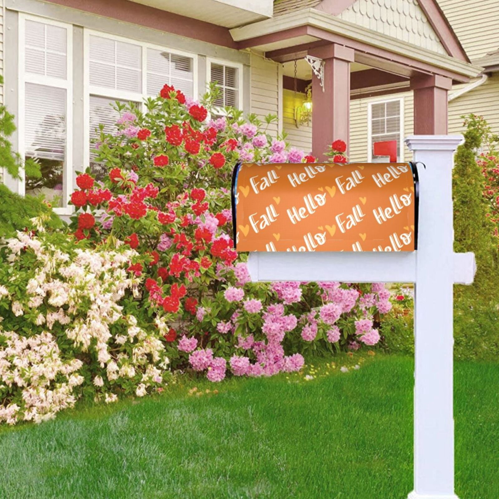 Kdxio Magnetic Mailbox Cover 21x18 in Mailbox Cover Outdoor Decoration Holiday Mailbox Covers for Home Garden Yard-21x18 in