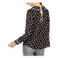 thumbnail image 3 of INSPIRE CHIC Blouse Douce à Manches Longues pour Femmes, Mignonne, à Volants, Col Peter Pan, 3 of 6