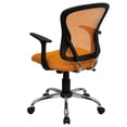 thumbnail image 6 of UrbanPro Mid Back Mesh Office Chair in Orange, 6 of 8
