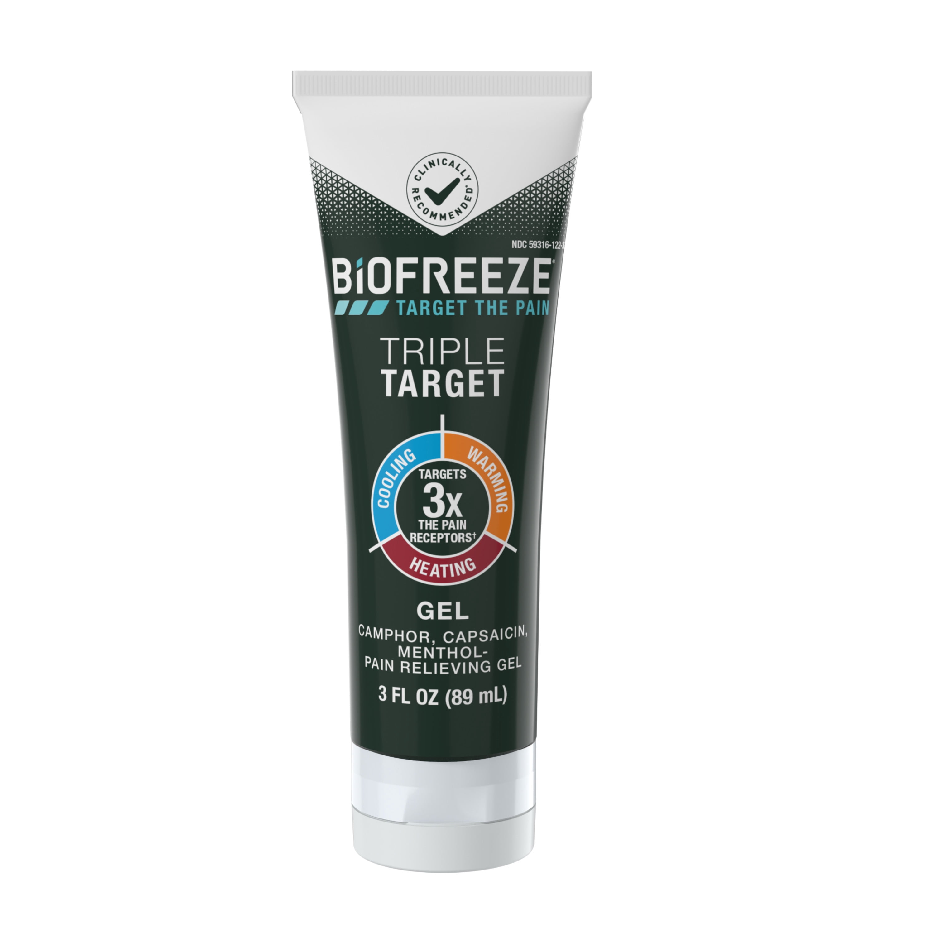 Biofreeze Cream, 3 Oz. Jar, 10% Menthol, 2 Count - Walmart.com