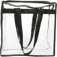 thumbnail image 5 of Qenwkxz Women's Clear Stadium Tote Bag, Clear, 5 of 8