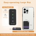 thumbnail image 3 of Key Finder Jegoteer, paquete de 4 unidades Find My Keys, con sonido de pitido, 3 of 7