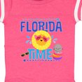 thumbnail image 4 of Inktastic Florida Time Summer Vacation Boys or Girls Baby Bodysuit, 4 of 5