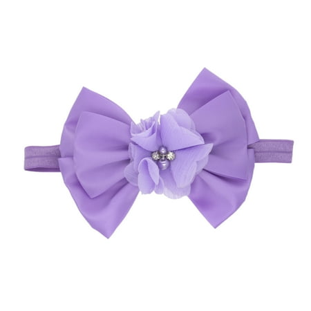 

Baby Haeadbands Hat Bowknot Floral 1PC Stretchy Solid Color Girls Cute Spring Summer Vacation Outwear Cute Trendy Newborn Hair Accesories
