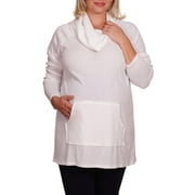 Maternity Cowl Neck Plus Maternity Sweater