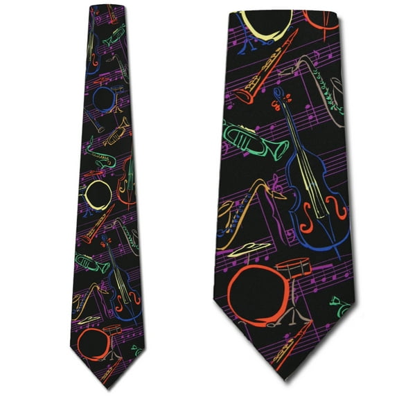 Jazz Necktie Mens Tie