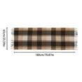 thumbnail image 3 of SUXIAN Women's Winter Scarf Plaid Blanket Warm Long with Fringe GN2 One Size, 3 of 4