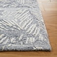 thumbnail image 3 of SAFAVIEH Glamour Nina Botanical Area Rug, Grey/Ivory, 8' x 10', 3 of 8
