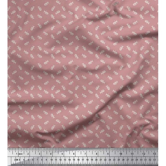 Soimoi Cotton Jersey Fabric Tuba Shirting Printed Fabric 1 Yard 58 Inch Wide