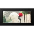 thumbnail image 2 of Fabiano, Marco 14x8 Black Modern Framed Museum Art Print Titled - Paris Romance II, 2 of 5