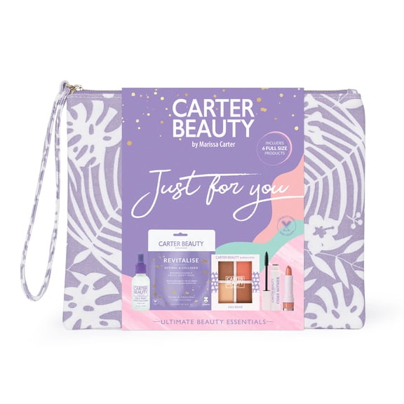 Carter Beauty Just For You, Face Makeup Gift Set, Makeup for Women, 6 Pc