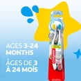 thumbnail image 2 of Colgate Kids Extra Soft Baby Toothbrush Pack, 2 Count, 2 of 5