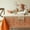 Golden Rust-144" x 60" (Rectangular), variant on Harvest Gathering Heavyweight Engineered Jacquard Fabric Table Cloth Decor For Fall And Thanksgiving Tablecloth (golden Rust 60" X 144" Rectangular)