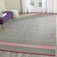 thumbnail image 2 of SAFAVIEH Montauk Varina Geometric Striped Cotton Area Rug, Light Pink/Multi, 2'3" x 3'9", 2 of 3