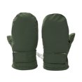 thumbnail image 2 of AWZXDE Kids Gloves Winter For Boys And Girls Warm Thermal Lined Cold Weather Mittens Thermal Insulated Skiing Hand Safe Army Green,3-5 Years, 2 of 4