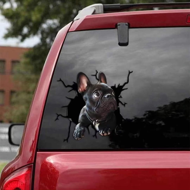 Paste Gog Bull Stickers Car Puppy Sticker Lover Window Pet Wall Sticker