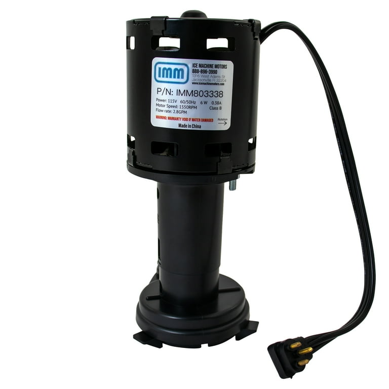 IMM Replacement for Hartell Ice Machine Pump Motor 803338 Model  