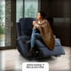 thumbnail image 2 of Sillón reclinable manual tapizado con tela Cosmobel  Brady, 2 of 7