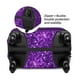 thumbnail image 2 of Balery Purple Glitter Funda de equipaje, fundas para maletas, elástica, lavable, protector de maletas, compatible con maletas de 18 a 32 pulgadas-X-Large, 2 of 7