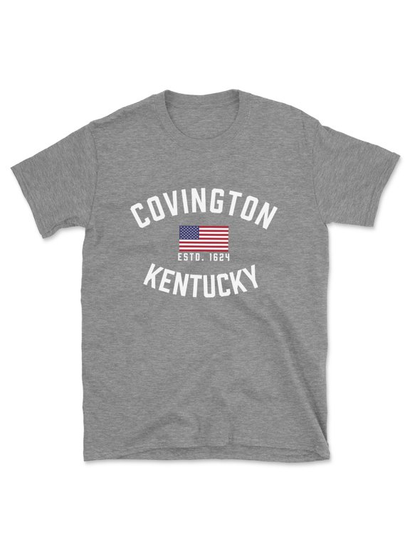 Covington Kentucky Patriot Men's Cotton T-Shirt