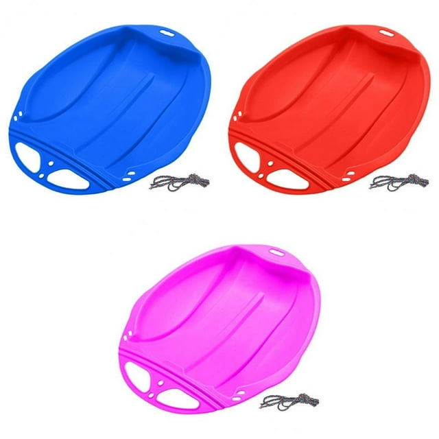 jinwen 3x Snow Sled Sledge Ski Slide Board Outdoor Luge Sports