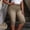 Khaki, variant on BUIGTTKLOP Plus Size Capris for Women Stretchy Skinny Capris High Waisted Cropped Pants with Pockets