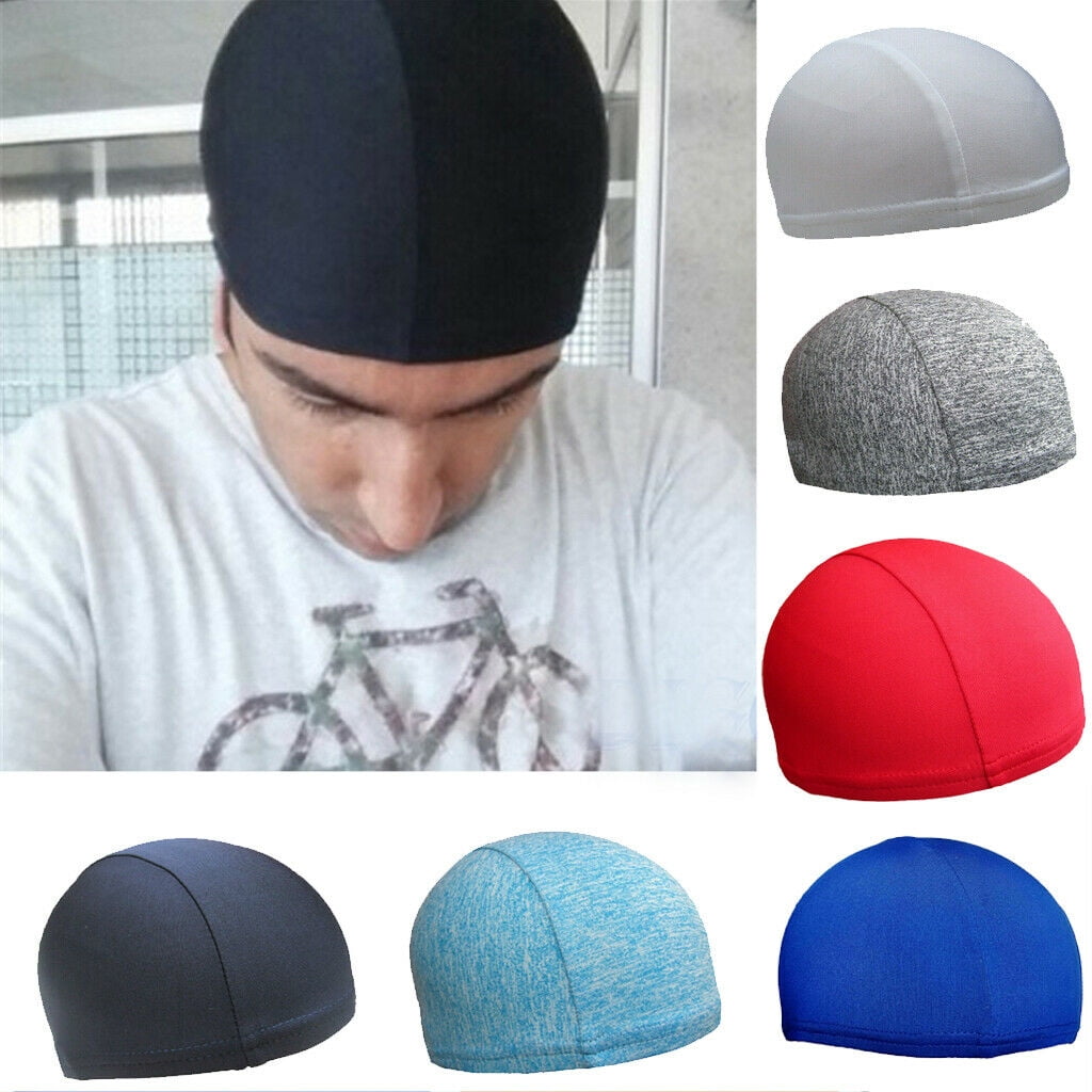 Men Woman Skull Cap Quick Dry Sports Sweat Beanie Hat Great Cycling Dome Caps US
