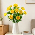 thumbnail image 7 of Clearance Under $5 Artificial Coneflower Spray Artificial Coneflower For Fall Porch Pot,Plastic (F) (1Pc), 7 of 7