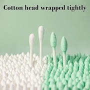 Apmemiss Clearance Pointed Tip Cotton Swabs, 300 Count Double Precision Tips Cotton Swabs Round Head Cotton Buds, Cotton Buds for Makeup, Personal Care, Crafts