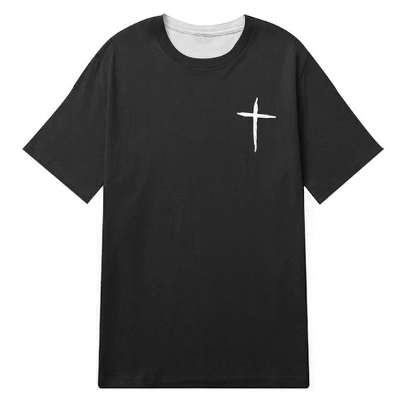 Shadoumai Mens Big and Tall T Shirts, Men's Polo Shirts, Short Sleeve Crew Neck Plain Cozy Workout Tops