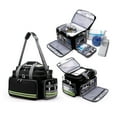 thumbnail image 3 of Emergency Tool Bag, Rainproof Oxford Fabric Versatile Portable Storage Bag with Thick Internal Padding Multiple Pockets and Adjustable Shoulder Strap, 3 of 7
