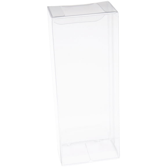 Plymor Clear Folding Action Figure Storage / Display Protector Box, 1.75" W x 1.25" D x 4.5" H, fits 3.75" Figures, 10-Pack