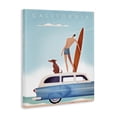thumbnail image 2 of Stupell Industries Tropical California Beach Day with Dog Canvas Art, 16 x 20, by Martin Wickstrom, 2 of 7