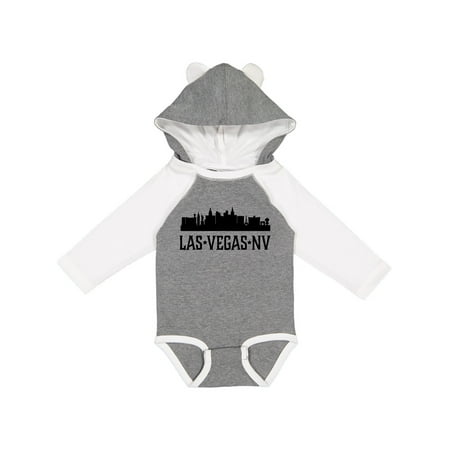 

Inktastic Las Vegas Nevada City Skyline Gift Baby Boy or Baby Girl Long Sleeve Bodysuit