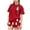 Red, variant on HAOTAGS Girls Halloween Outfit Sets Size 9,Print Short Sleeve Crewneck T-Shirt & Elastic Waist Shorts Set Orange