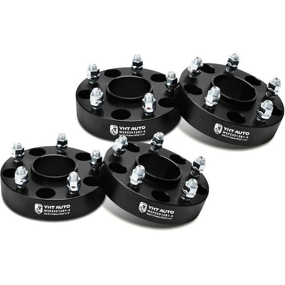 Wheel Spacer Kit 4 - Compatible with 2002 - 2010 Dodge Ram 1500 2003 2004 2005 2006 2007 2008 2009